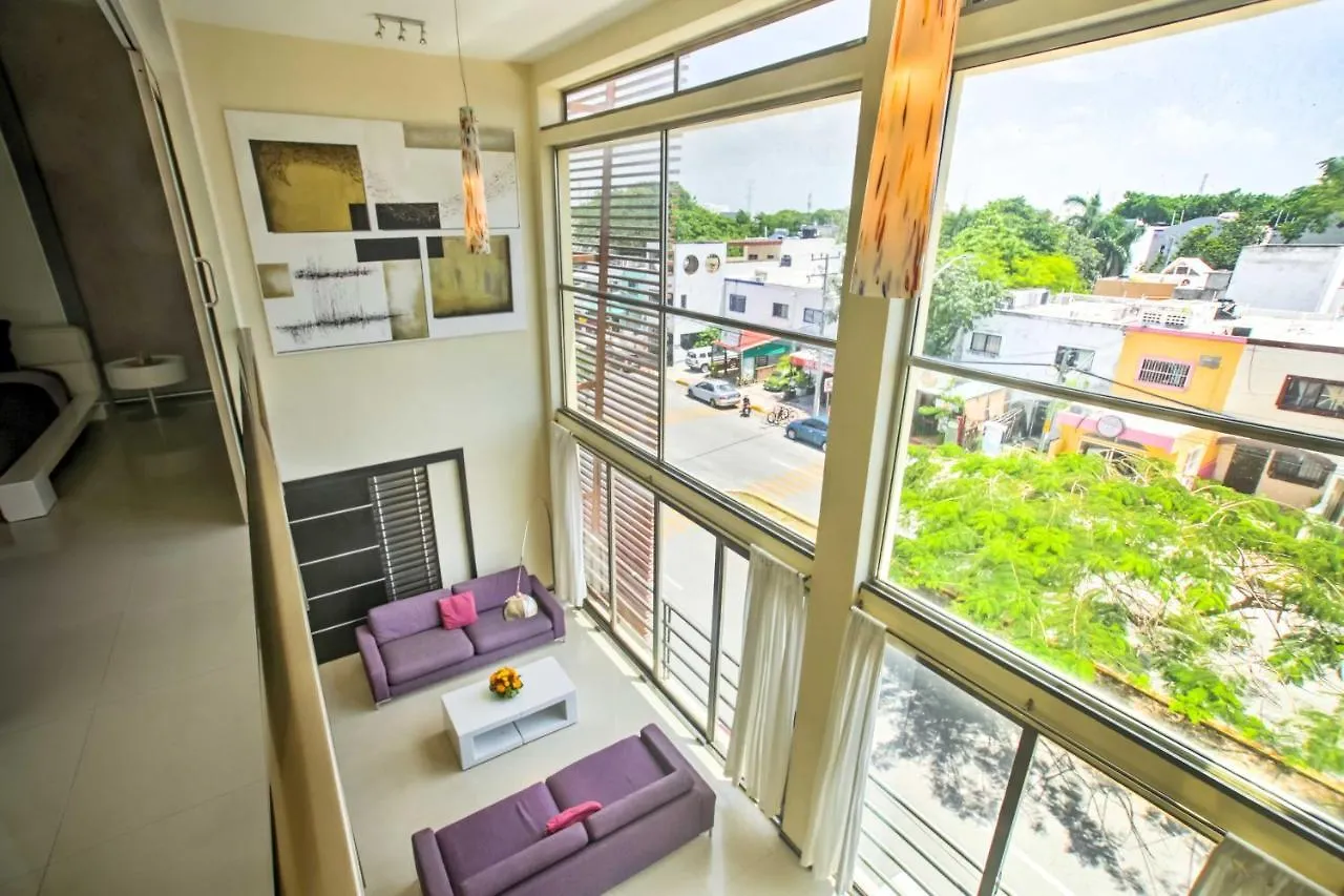 Luxury Penthouse With Rooftop Pool - Walk To Beach! Playa del Carmen Mexico